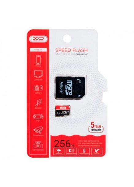 Картка пам'яті High level TF high speed memory card 256 GB CL10 XO (293346227)