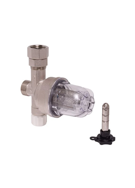 Фільтр магнітний для котла KR.1269 з краном та зворотним клапаном (KR5893) KOER (390045452)