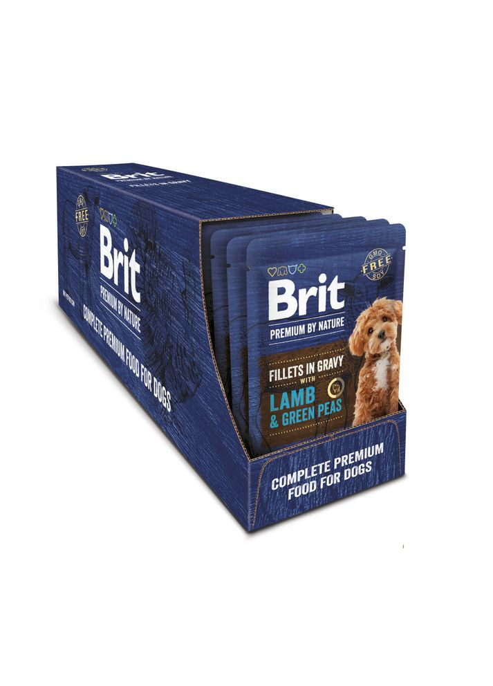 Корм вологий Fillets in Gravy Multipack д/собак малих порід філе в соусі Мультипак 12 шт х 85 г Brit Premium (355255522)