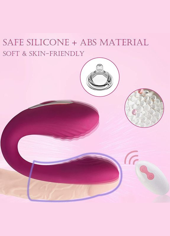 Вакуумно-волновой вибратор-стимулятор розового цвета для клитора No Brand (315725415)