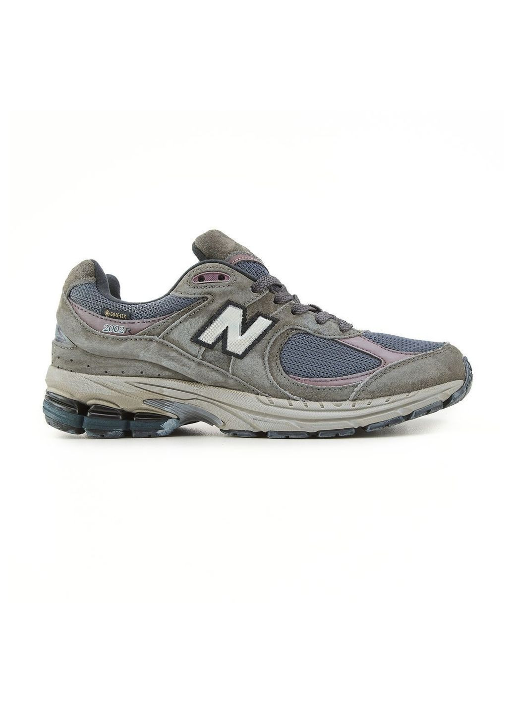 Сірі Осінні кросівки чоловічі new balance No Brand 2002R Gore-Tex Magnet Mood Indigo