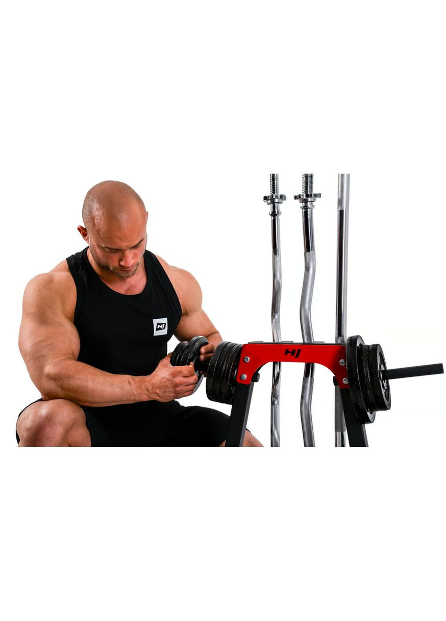 Стойка под диски, грифы и гантели HS-1008A Hop-Sport (303127108)