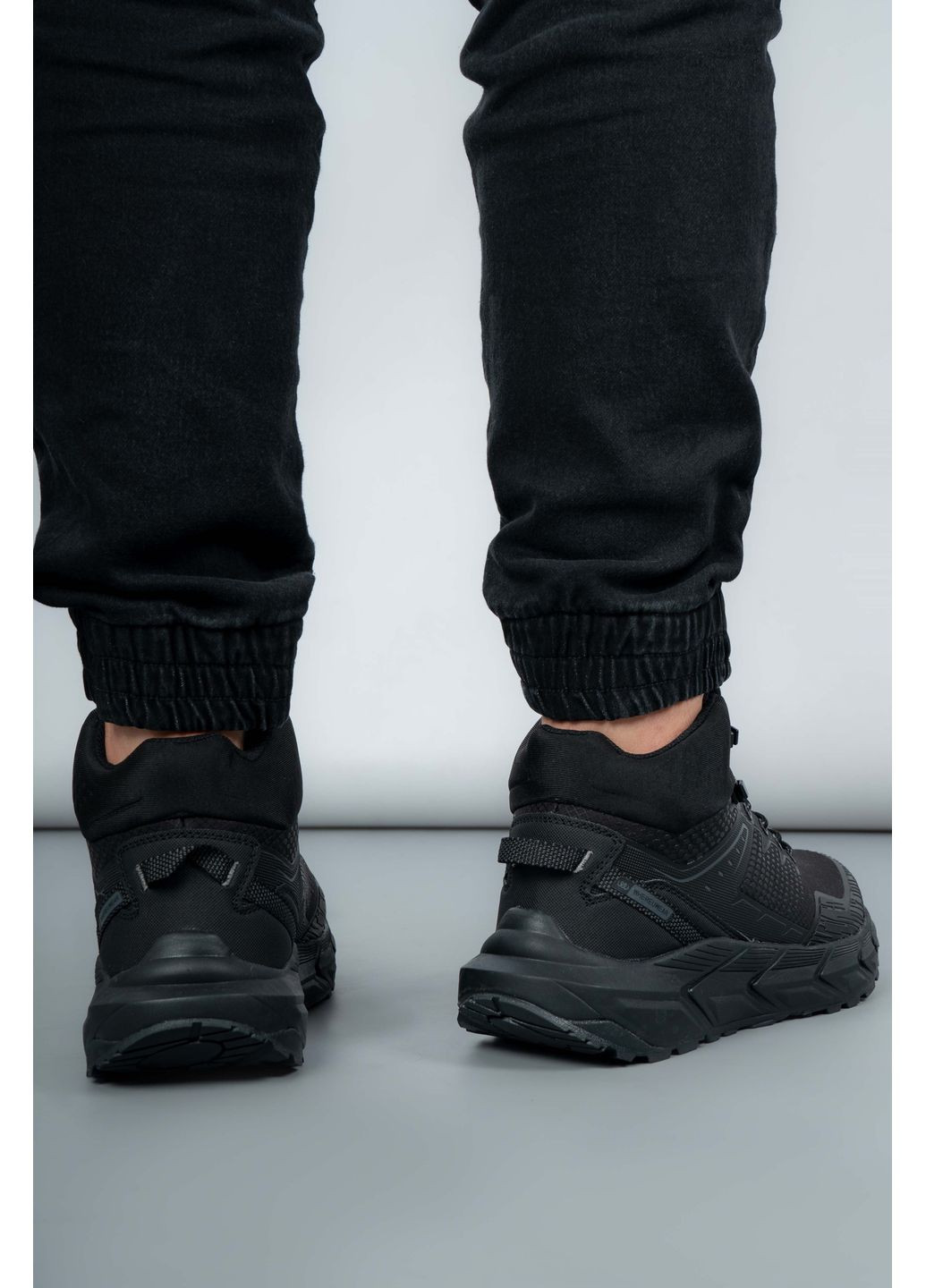 Чорні Зимовий кросівки чоловічі wuw6034m-black чорні 346673 Where Uwear