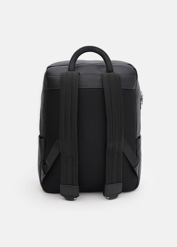 Мужской кожаный рюкзак K18509-3bl-black Ricco Grande (323593347)