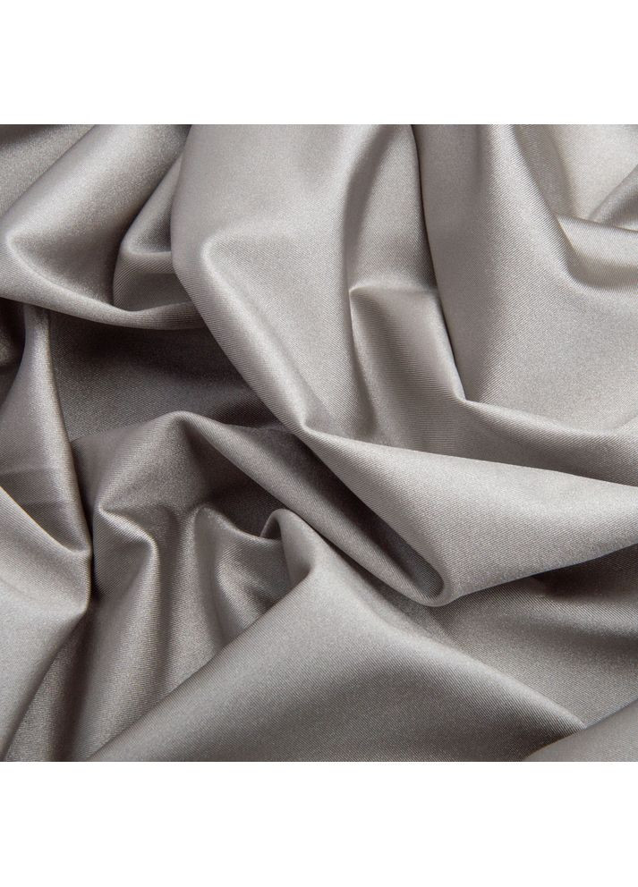 Ткань трикотаж Бифлекс 200 г/м2 стрейчевая эластичная блестящая для купальников и спортивной одежды пепел IDEIA (353968725)