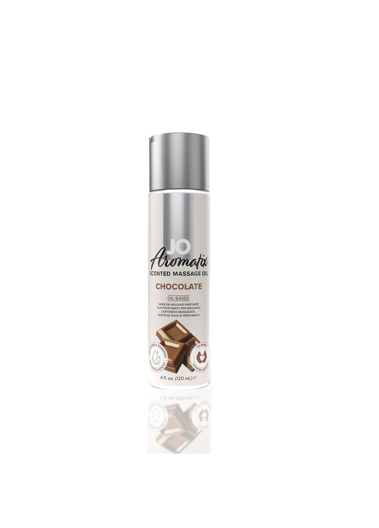 Натуральна масажна олія Aromatix — Massage Oil — Chocolate 120 мл System JO (291441460)