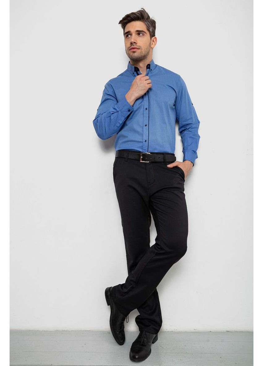 Голубой рубашка Ager