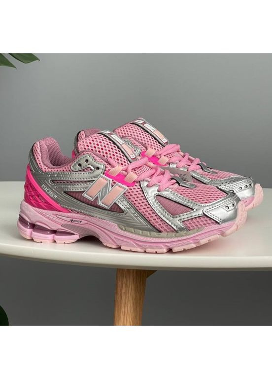 Кроссовки женские New Balance 1906R Pink Silver | Нью Беланс 1906 розовые No Brand розовые демисезоны (357492469)