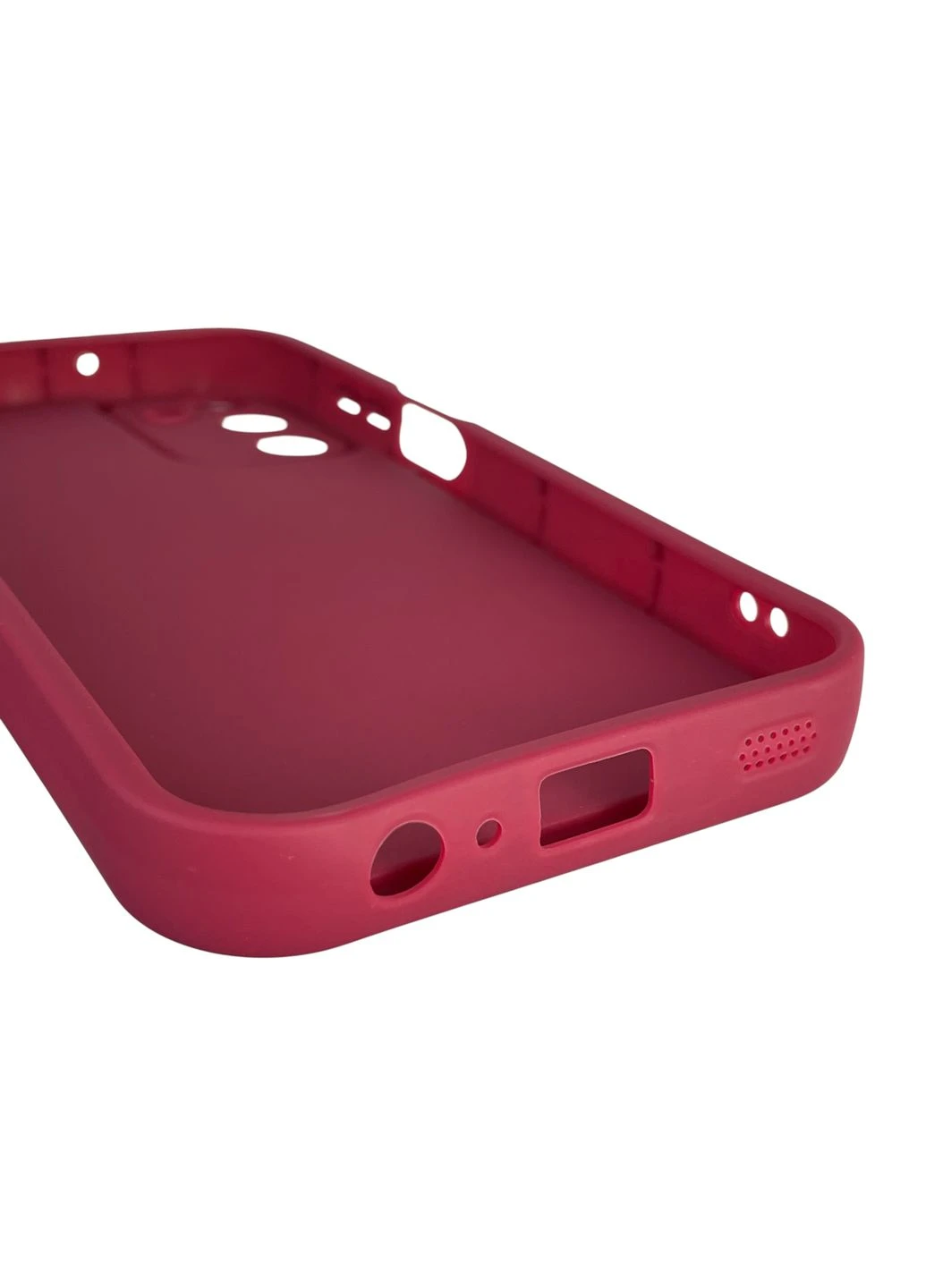 Чохол силіконовий оригінальний Soft Touch з 3D принтом кумедний тед ведмідик для Galaxy M15 5G бордовий (Повний захист камери) Samsung (378973902)