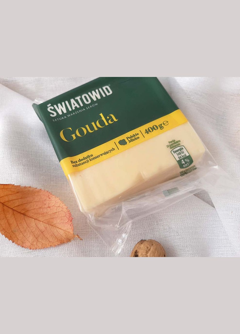 Сыр Гауда Gouda, 400 г (Польша) Swiatowid (356518960)