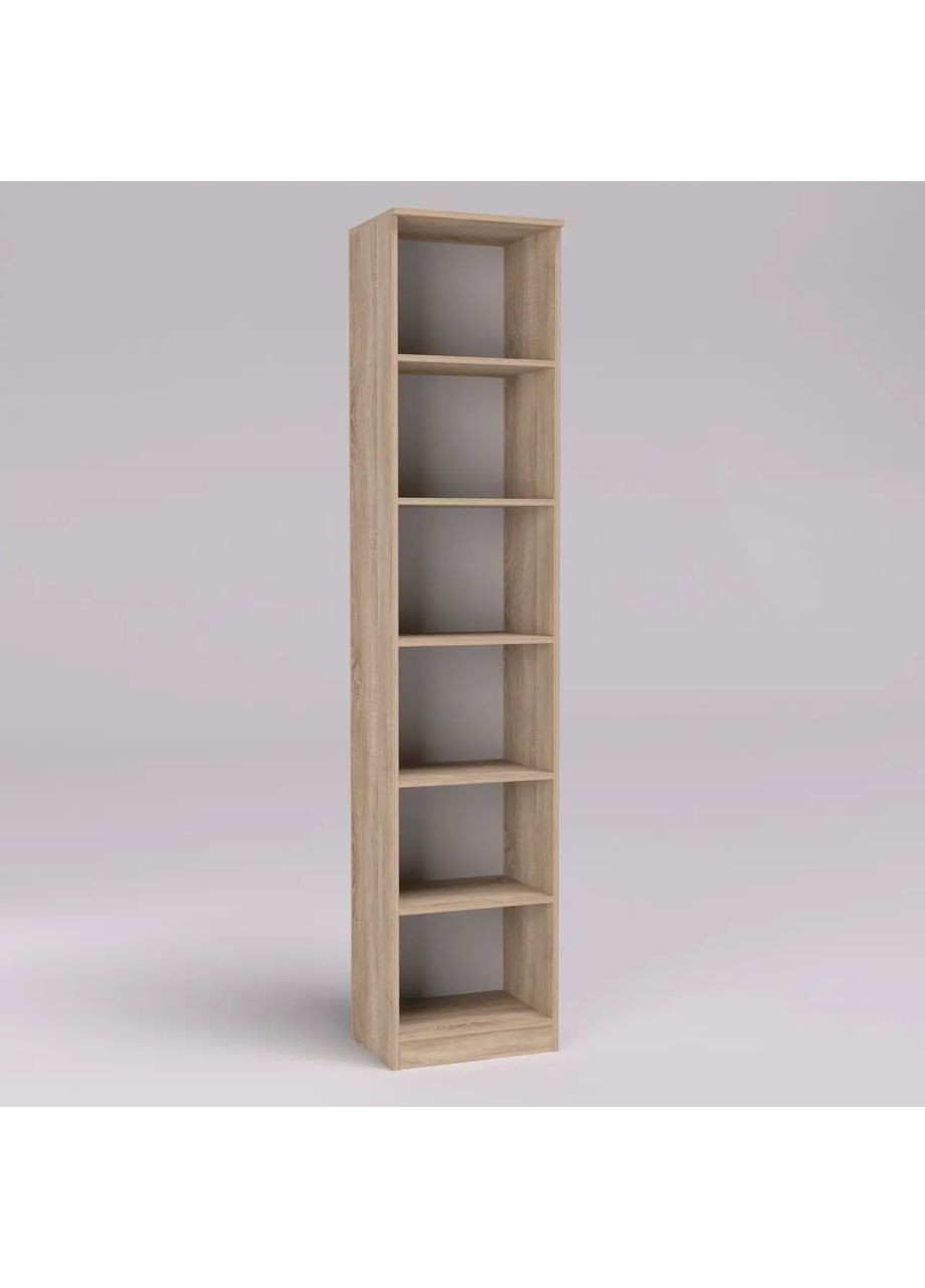 Стеллаж открытый с полками Kontinent Антрацит 45х32х210 см Континент (361113697)