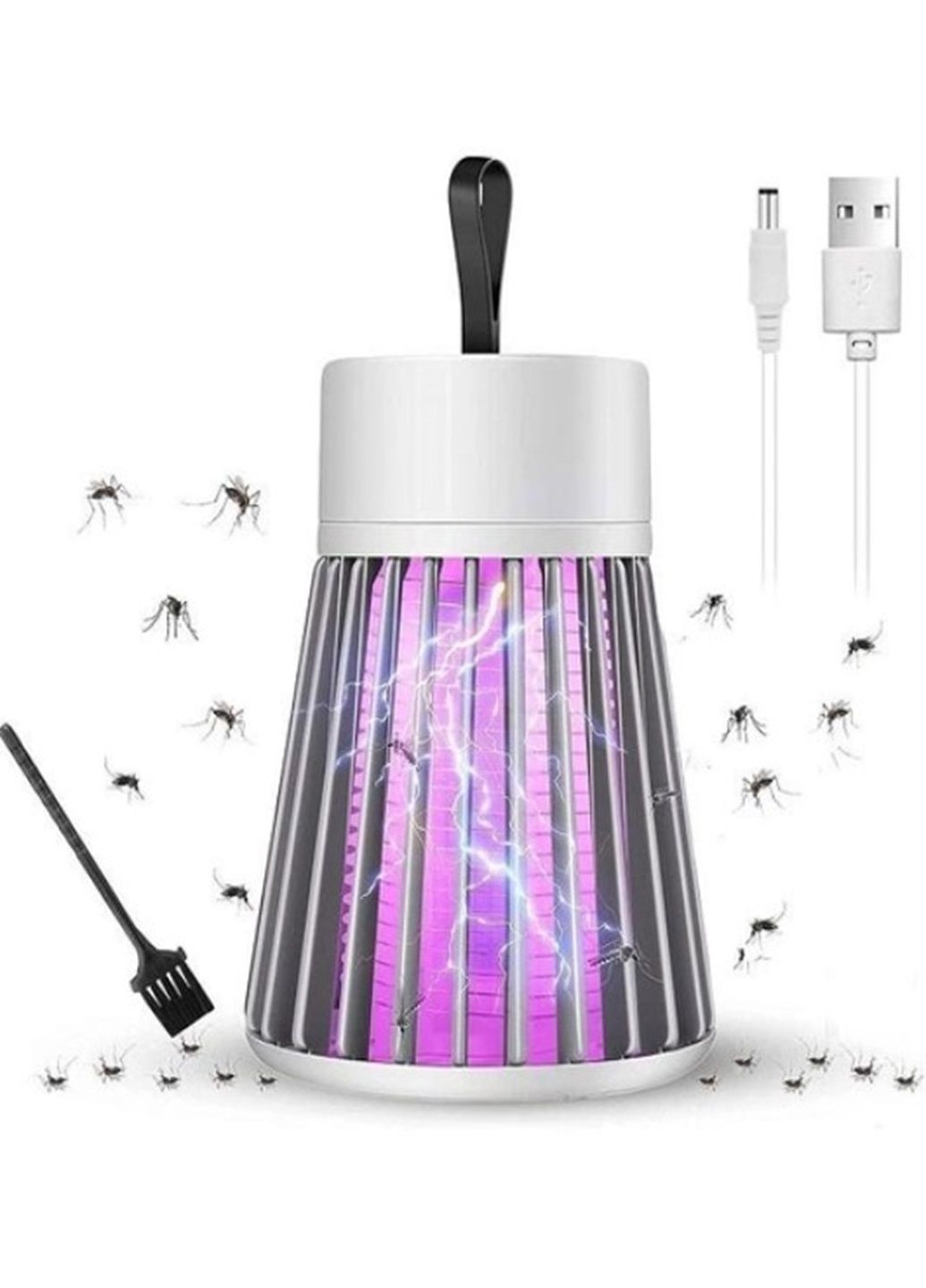 Пастка-лампа від комах Mosquito killing Lamp YG-002 від USB з LED підсвічуванням No Brand (292410960)