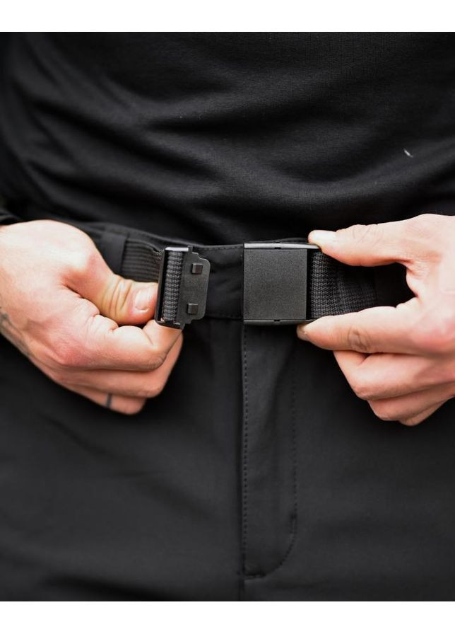 Черные зимние брюки No Brand