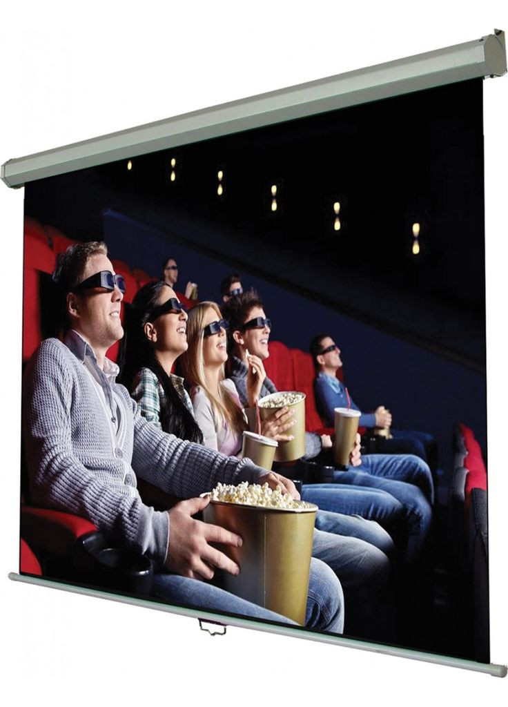 Екран настінний ручний 106" SNM9 (132*234, 16:9) Walfix (314834469)