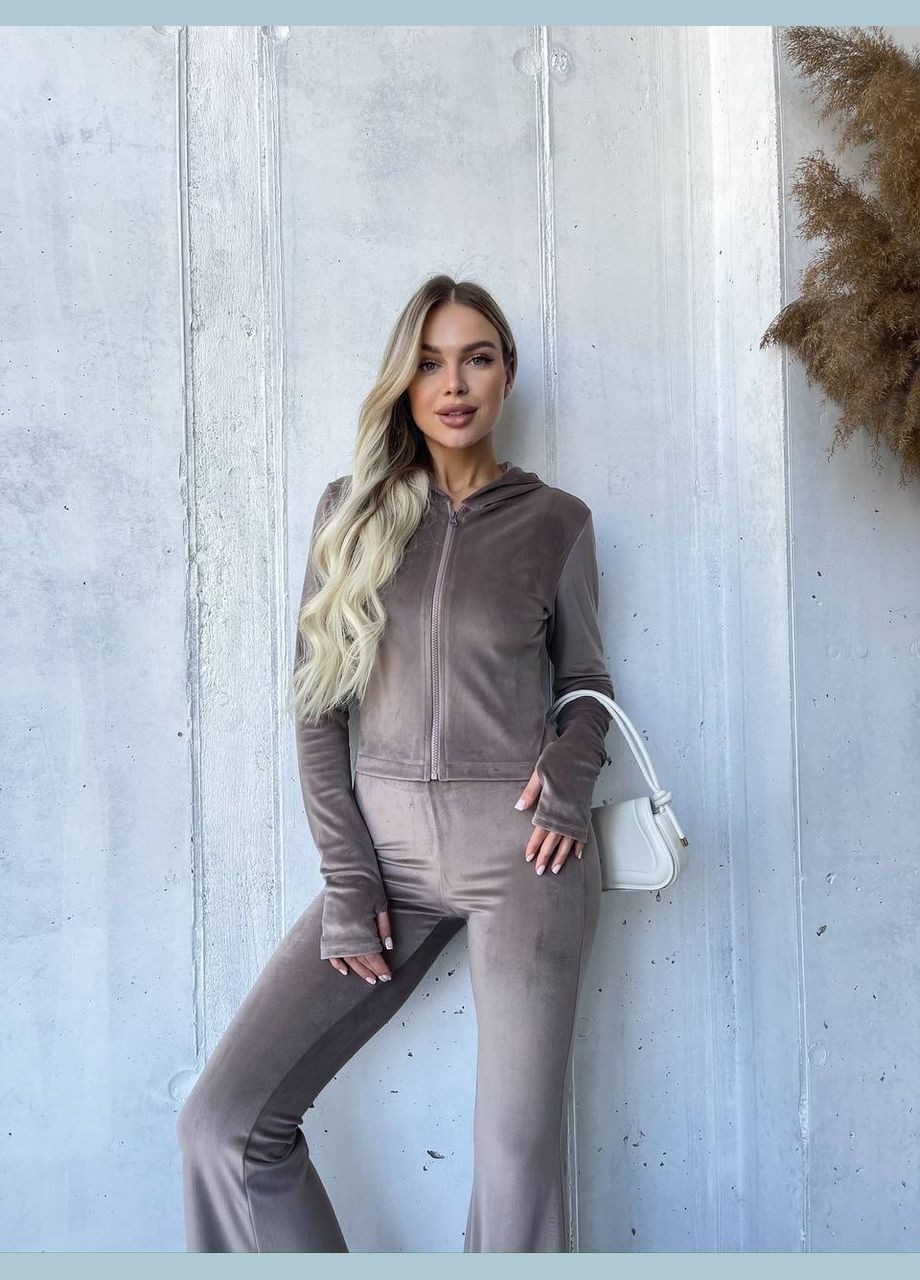 Трендовий стильний костюмчик плюш Vakko (330526901)