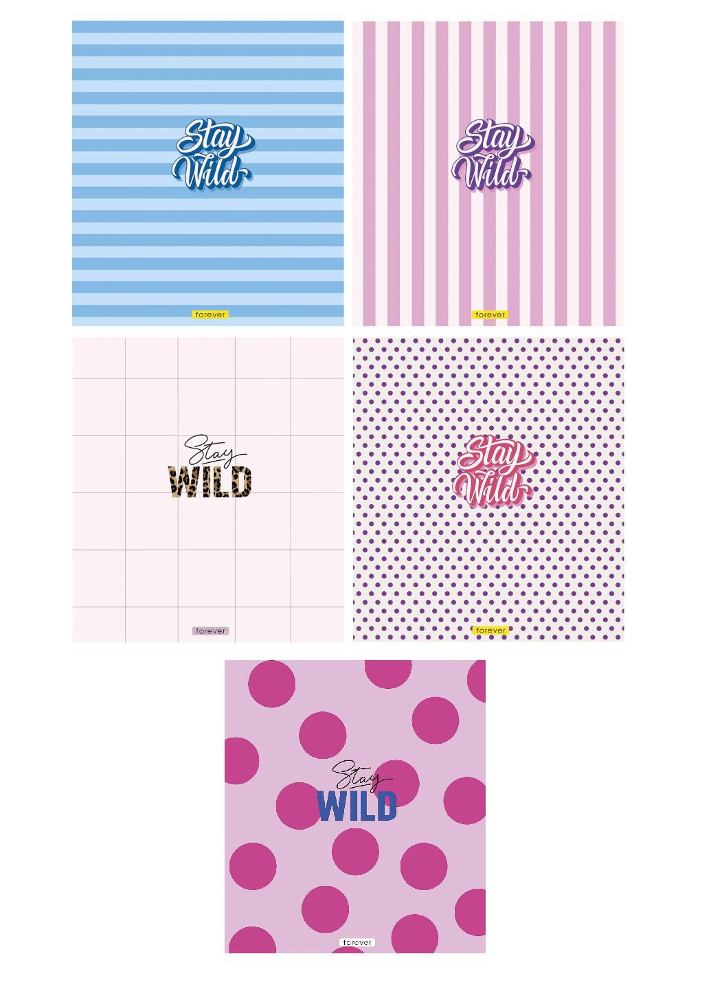 Зошити учнівські, 5 шт, по 48арк., у лінію, УФ-лак, 3172 4823088226256 Genius (299705828)