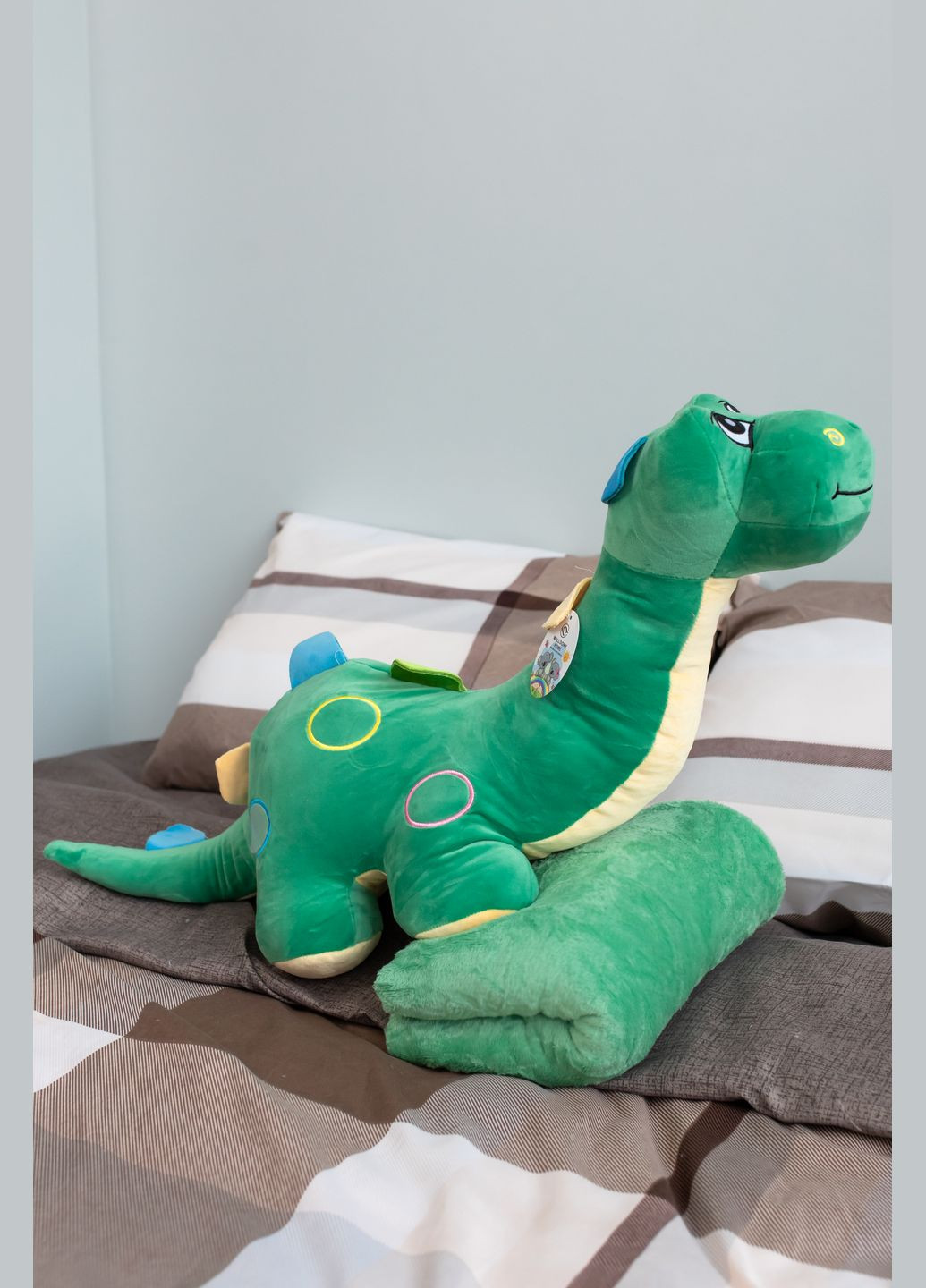 Іграшка-плед "динозаврик" 3 в 1 No Brand (280931183)