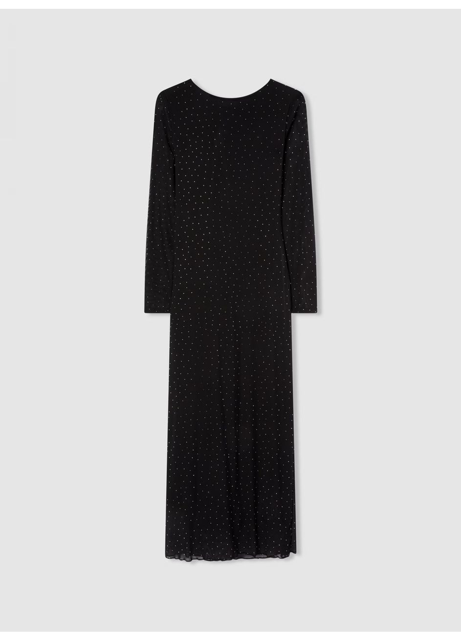 Черное платье жен Terranova однотонное