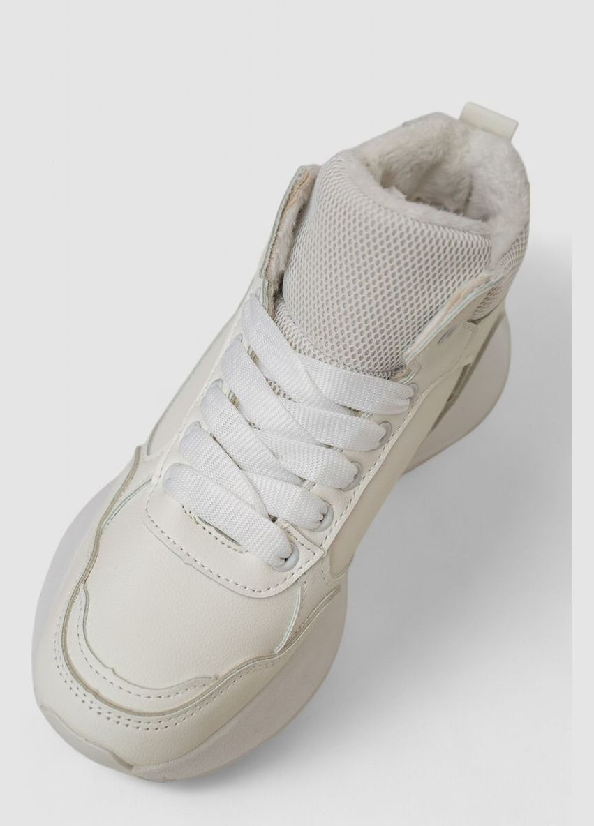 Кросівки жіночі зимові на хутрі Ager 248RXM21 білі демісезони (338370581)