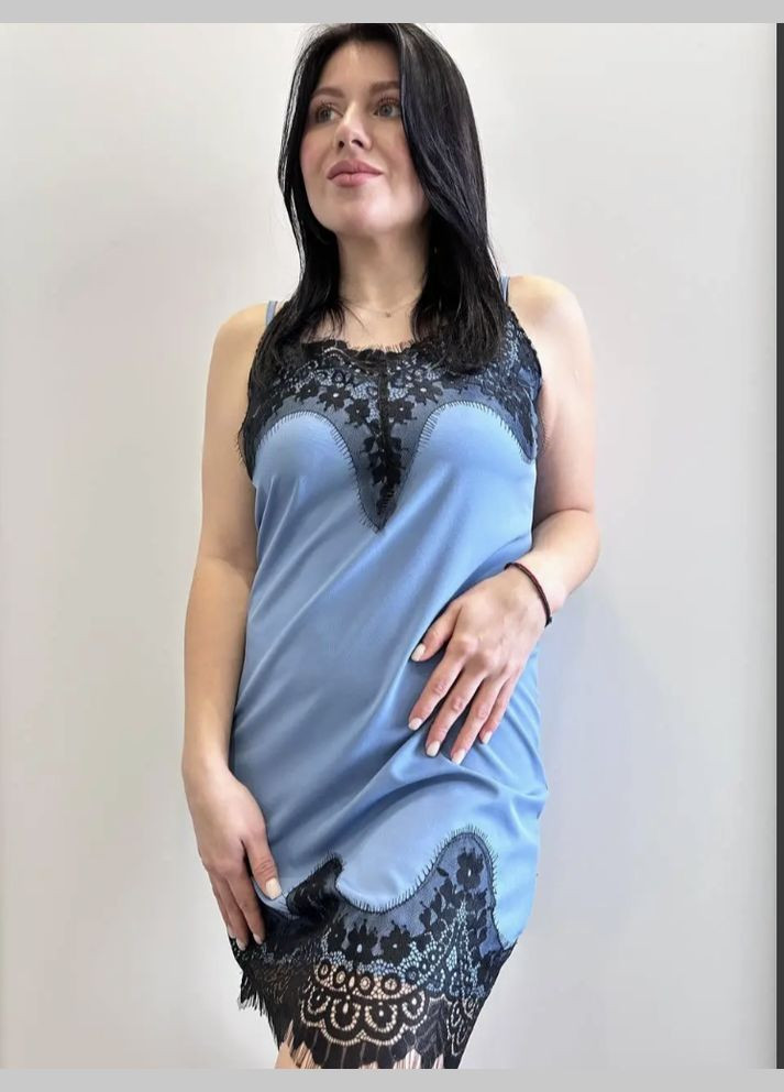 Жіночий пеньюар з мереживом. Exclusive (316152907)