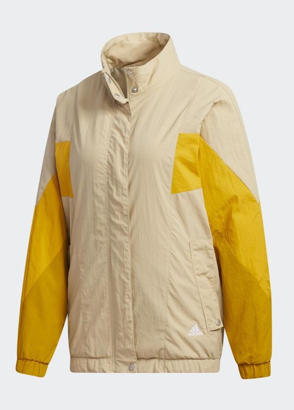 Персиковая женская куртка adidas jacket originals