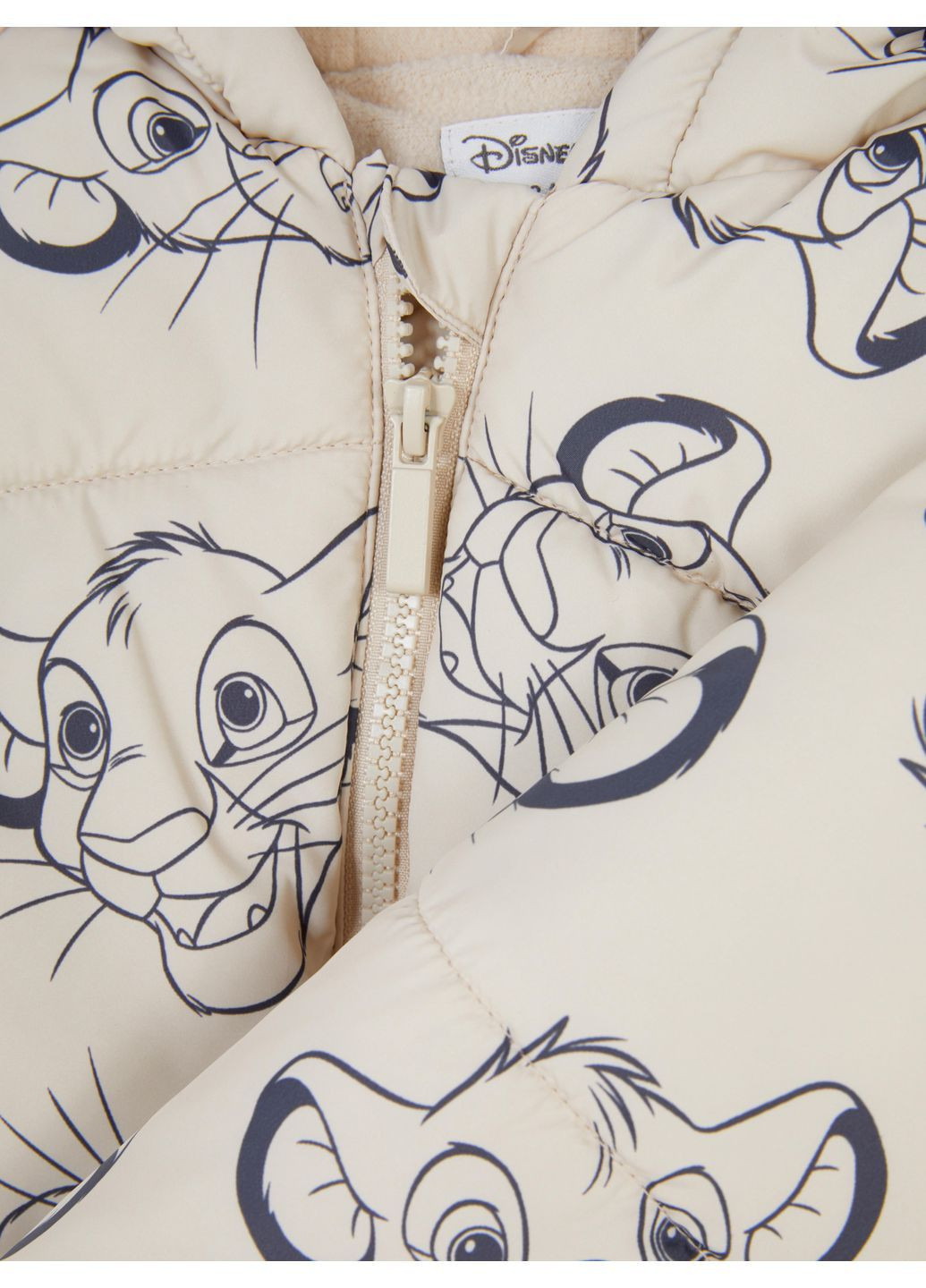 Бежева куртка демісезон,бежевий в візерунки, Primark