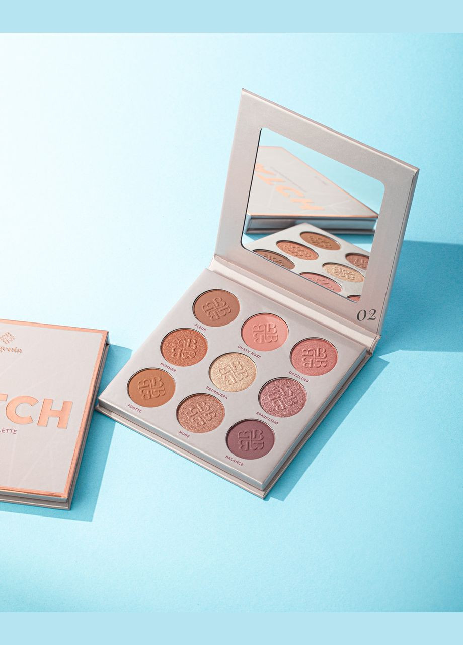 BG904 Палетка тіней для повік Match 9 colors №002 Charm Bogenia (302316598)