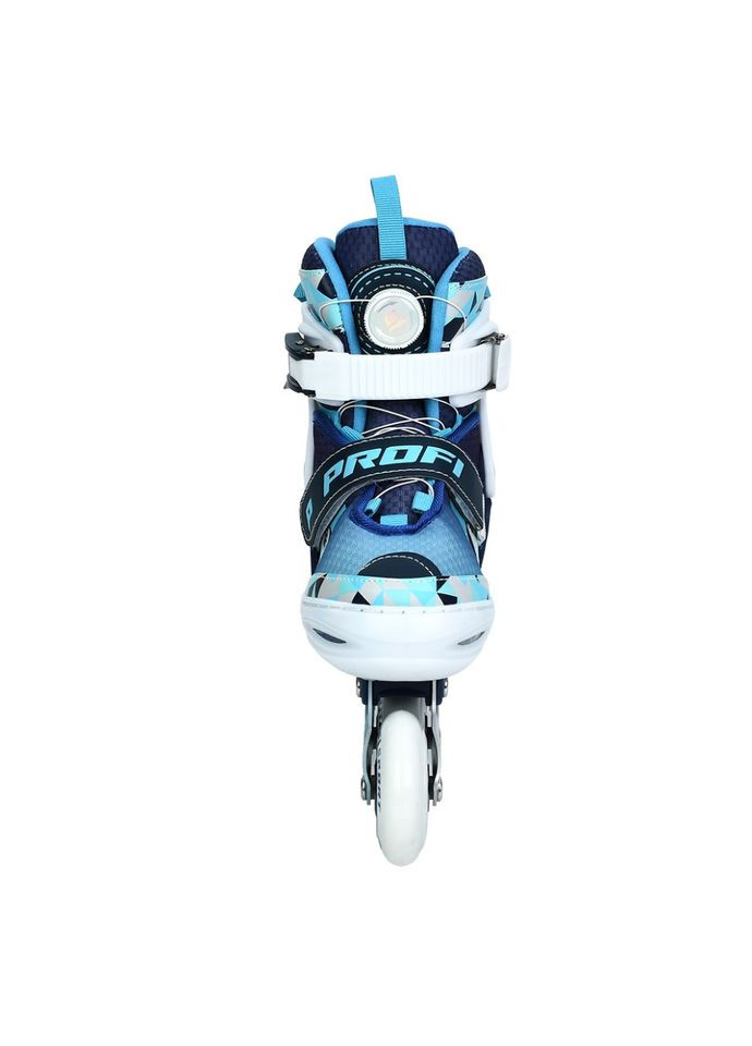 Раздвижные ролики для детей с алюминиевой рамой с шнуровкой и баклей для активного отдыха и спорта Profi (368756658)