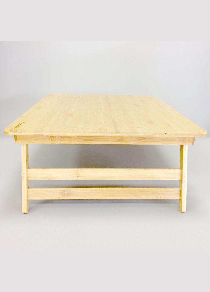 Столик-поднос для завтрака из дерева Индиана 50х70 ваниль (СТП-572402) No Brand (327846096)