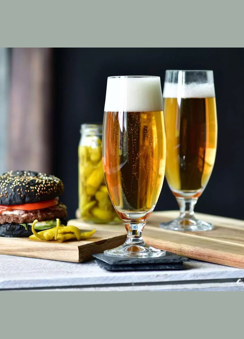 Набір келихів для пива високих ELITE 500мл х 6шт (KROS-789286) Krosno (317352128)