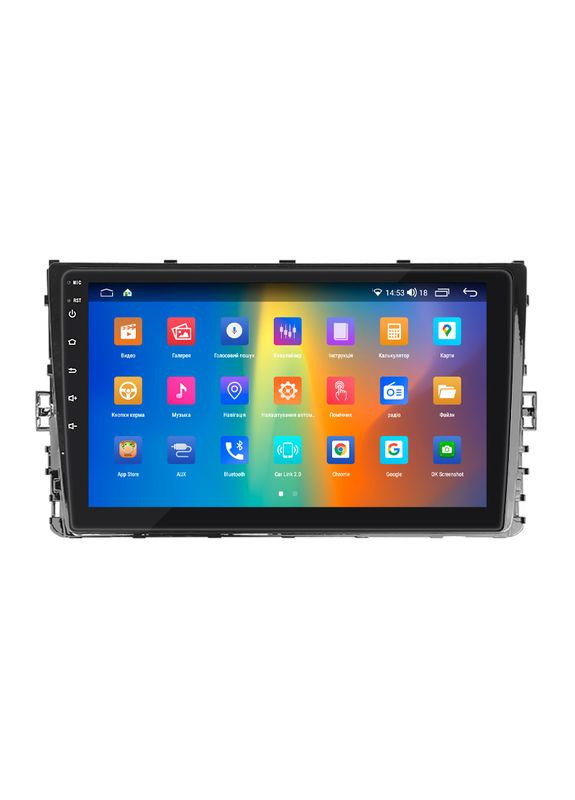 Штатна магнітола 9" для Volkswagen Transporter T6 Рестайлінг 2019-н.в 4/64Gb CarPlay 4G Wi-Fi GPS P 5 шт. Lesko (336205570)