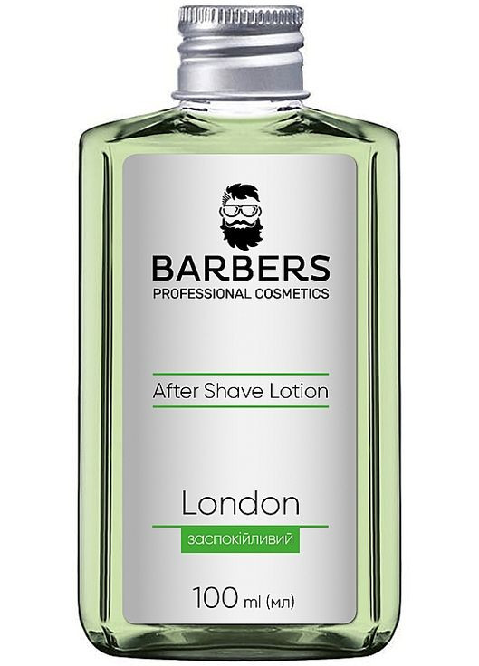 Заспокійливий лосьйон після гоління London Aftershave Lotion 250ml (876583-35382) Barbers (368647256)