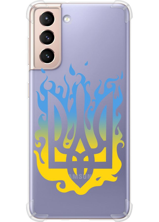 Силикон с усиленными углами чехол 'Герб v1' для Endorphone Samsung Galaxy S21 (369735287)