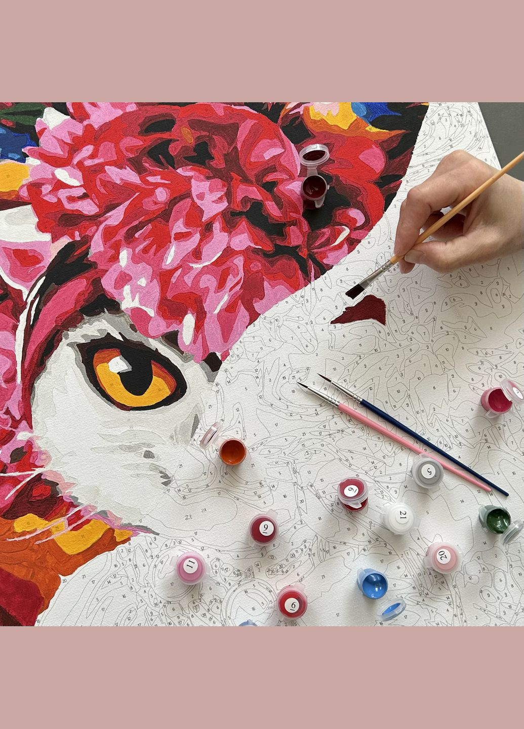 🎨 Картина за номерами по фото 50х70 см — Стандарт No Brand (331155388)