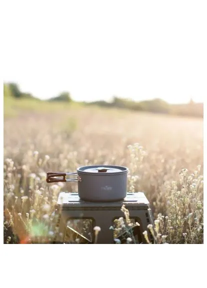 Котел туристический Pot 1,9л Alu алюминиевый (T-FH-0014-grey) Tribe Pot 1, 9 л Alu алюмінієвий (369881008)