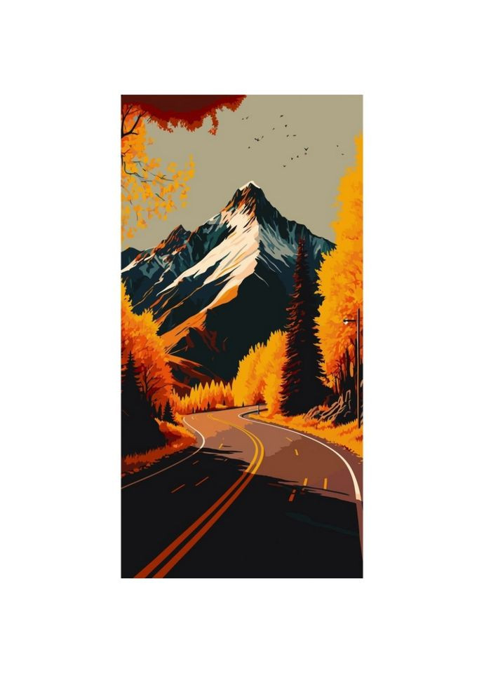 Картина за номерами "Осінній спокій" 11025-AC 40x80 см Art Craft (300175473)