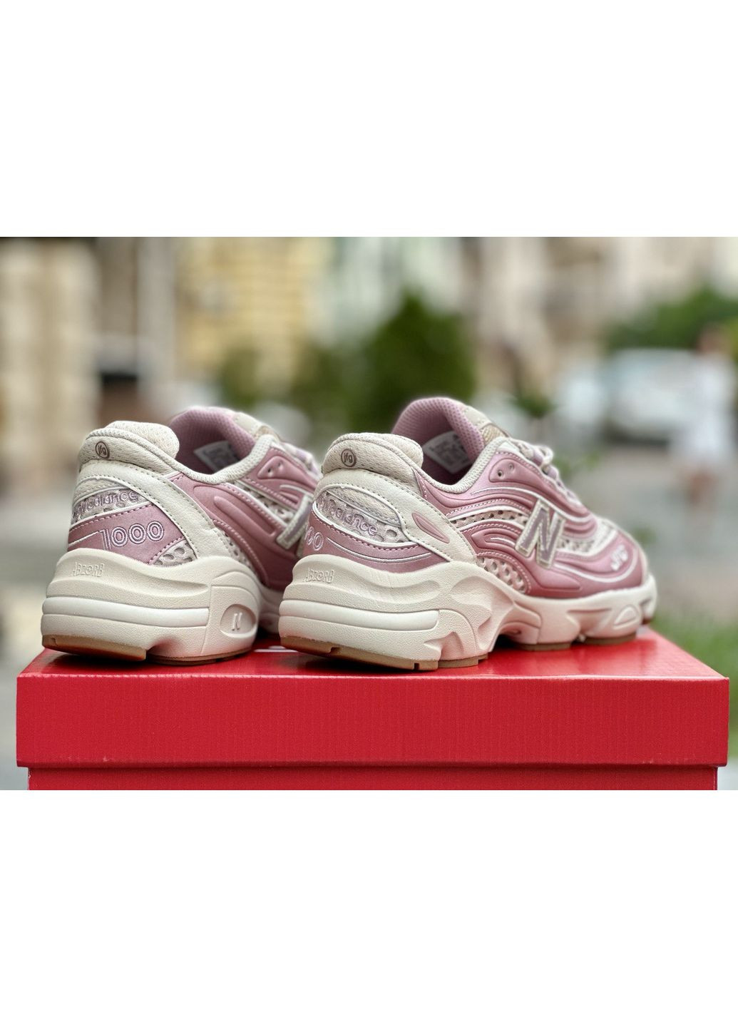 КРОСІВКИ ЖІНОЧІ NEW BALANCE JOE FRESHGOODS X 1000 PINK MINK НЬЮ БЕЛАНС 1000 No Brand рожеві демісезони (368867833)
