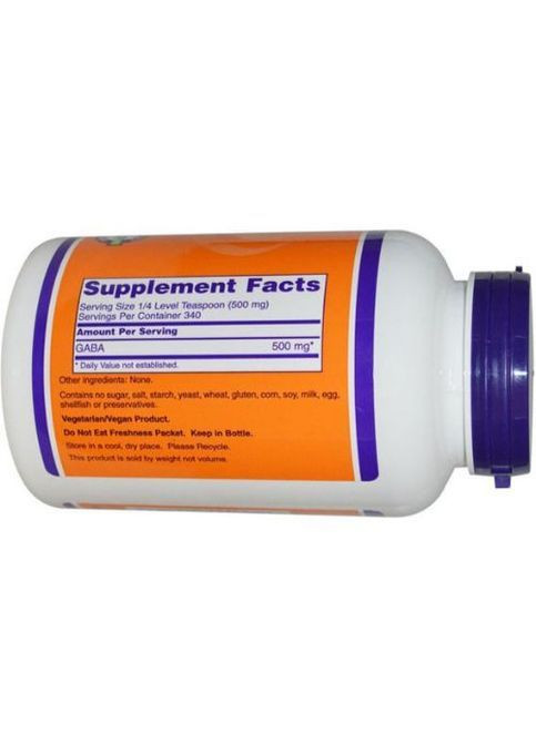 GABA Powder 170 g /340 servings/ Now Foods (362419322)