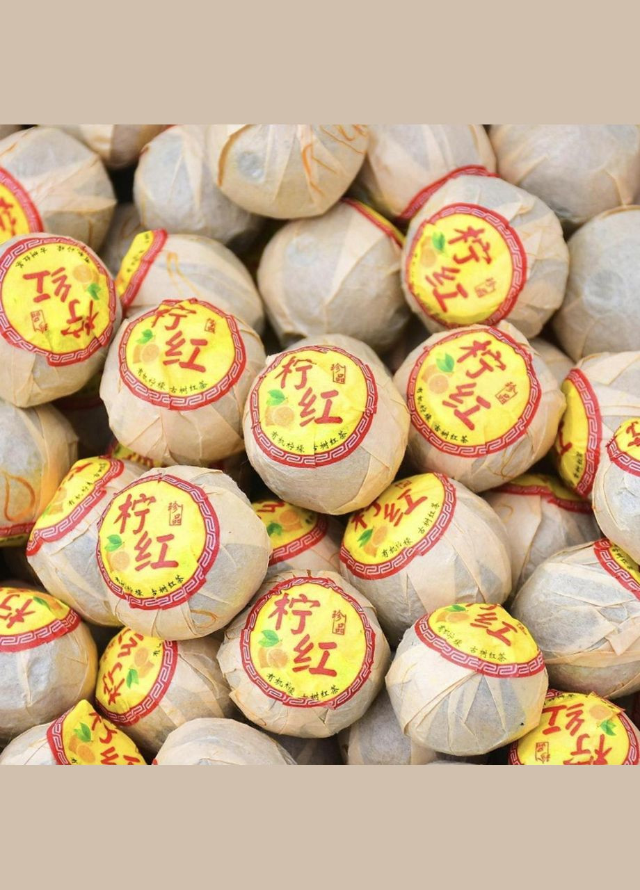 Чёрный чай Чаеман, Шу Пуэр в мандарине (Номер 40), 1 шт No Brand (336385822)