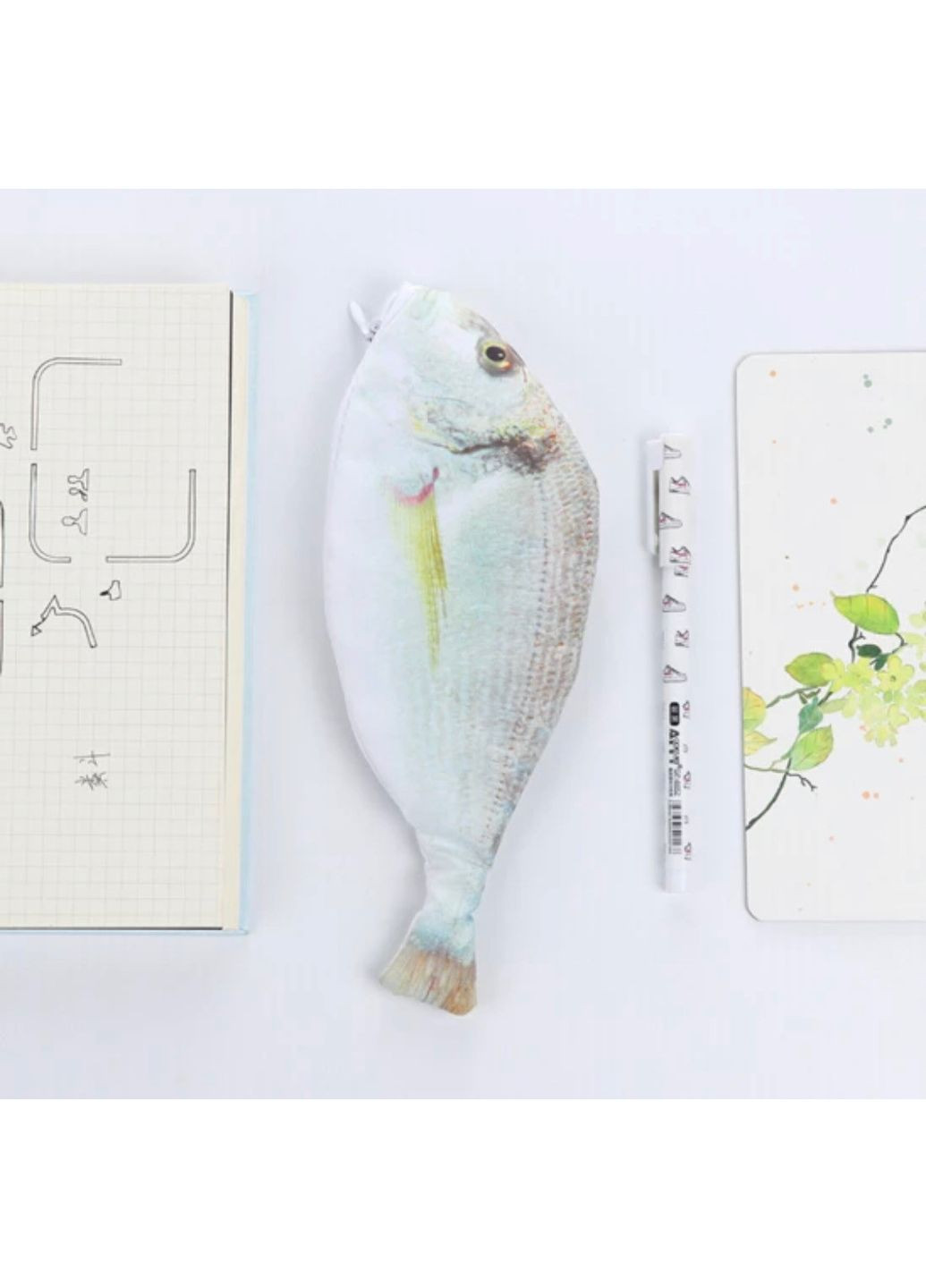 Пенал 3d рыбка, с изображением рыбки «fish 3d» ( ) China (366874950)