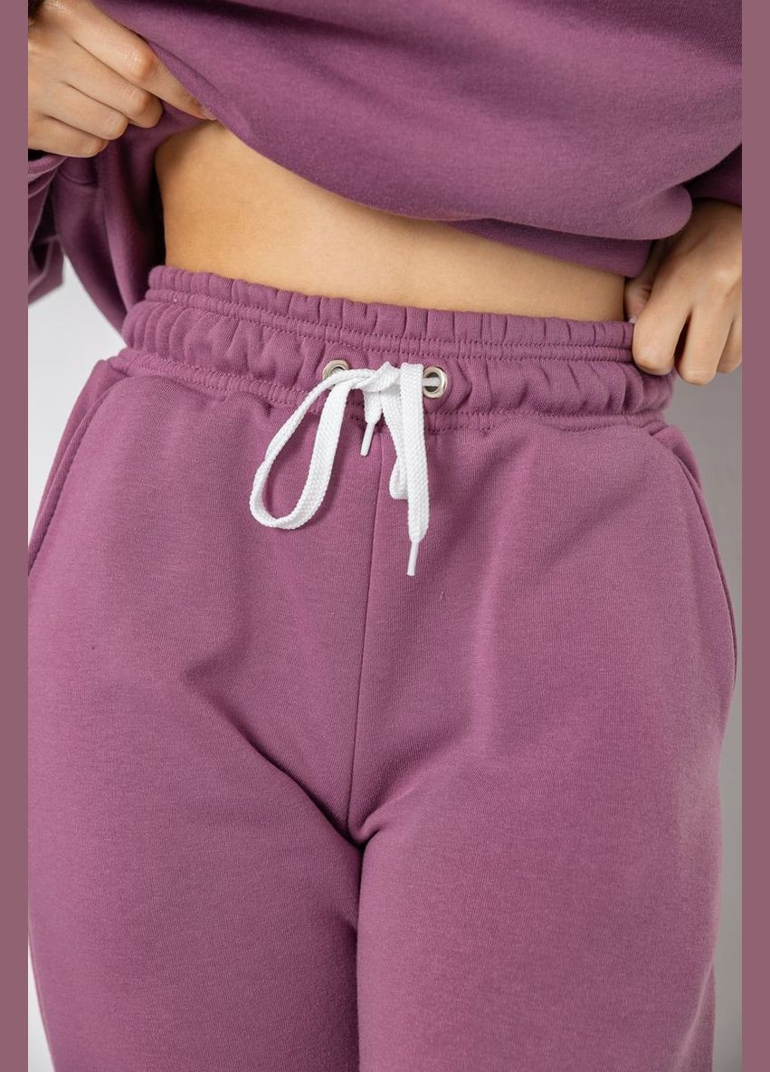 Спортивный костюм женский на флисе черный размер M (sku_241R2001-2) Ager (316319386)