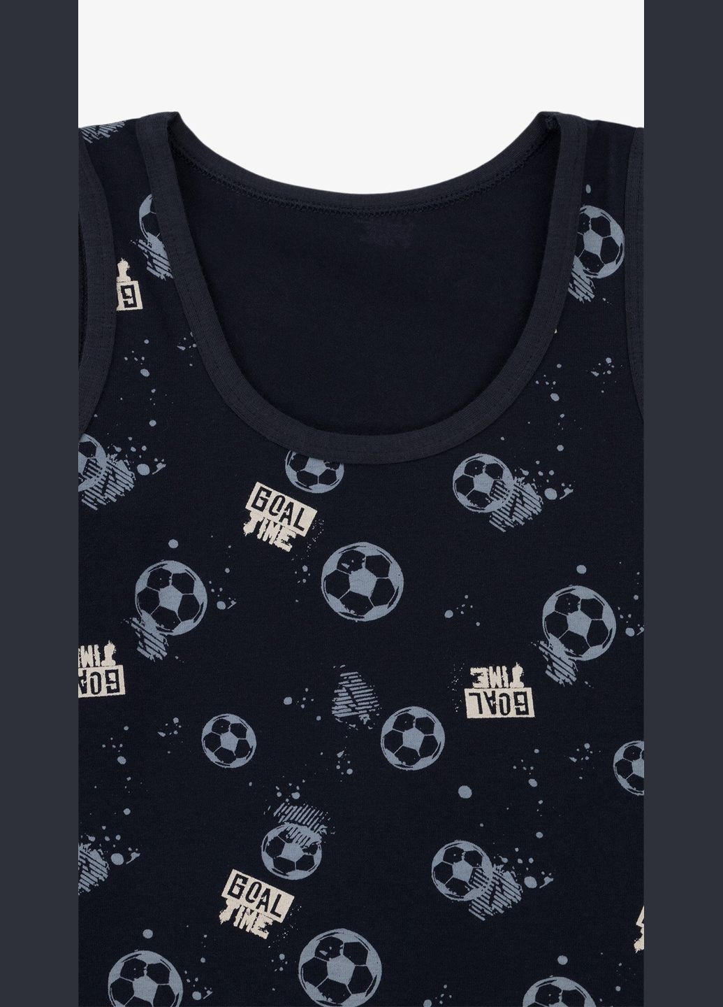 Темно-синяя майка белье для мальчика 778113 116-122 см shop (2000999231667) Donella