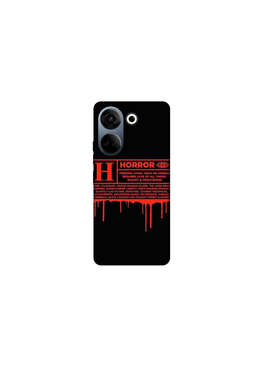 Чохол на TECNO Camon 20 Pro (CK7n) Horror Halloween Frontalka (363899689)