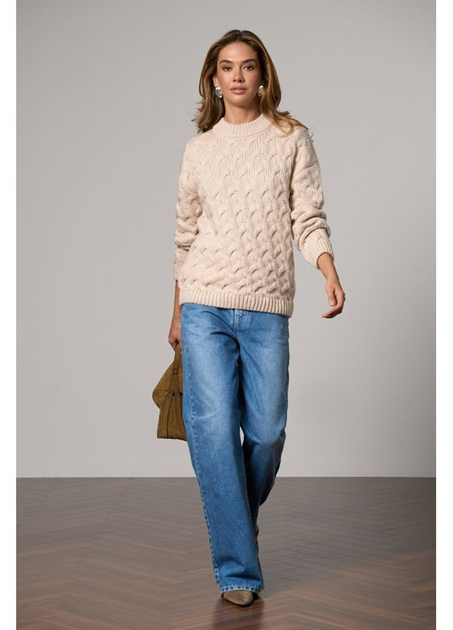 Жемчужный свитер 2882 бронза Triko Bakh