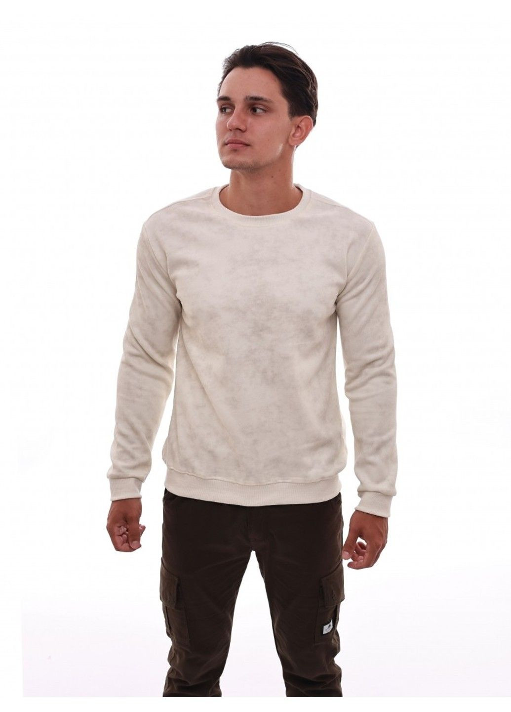 Бежевый свитшот мужской Intro (360558676)