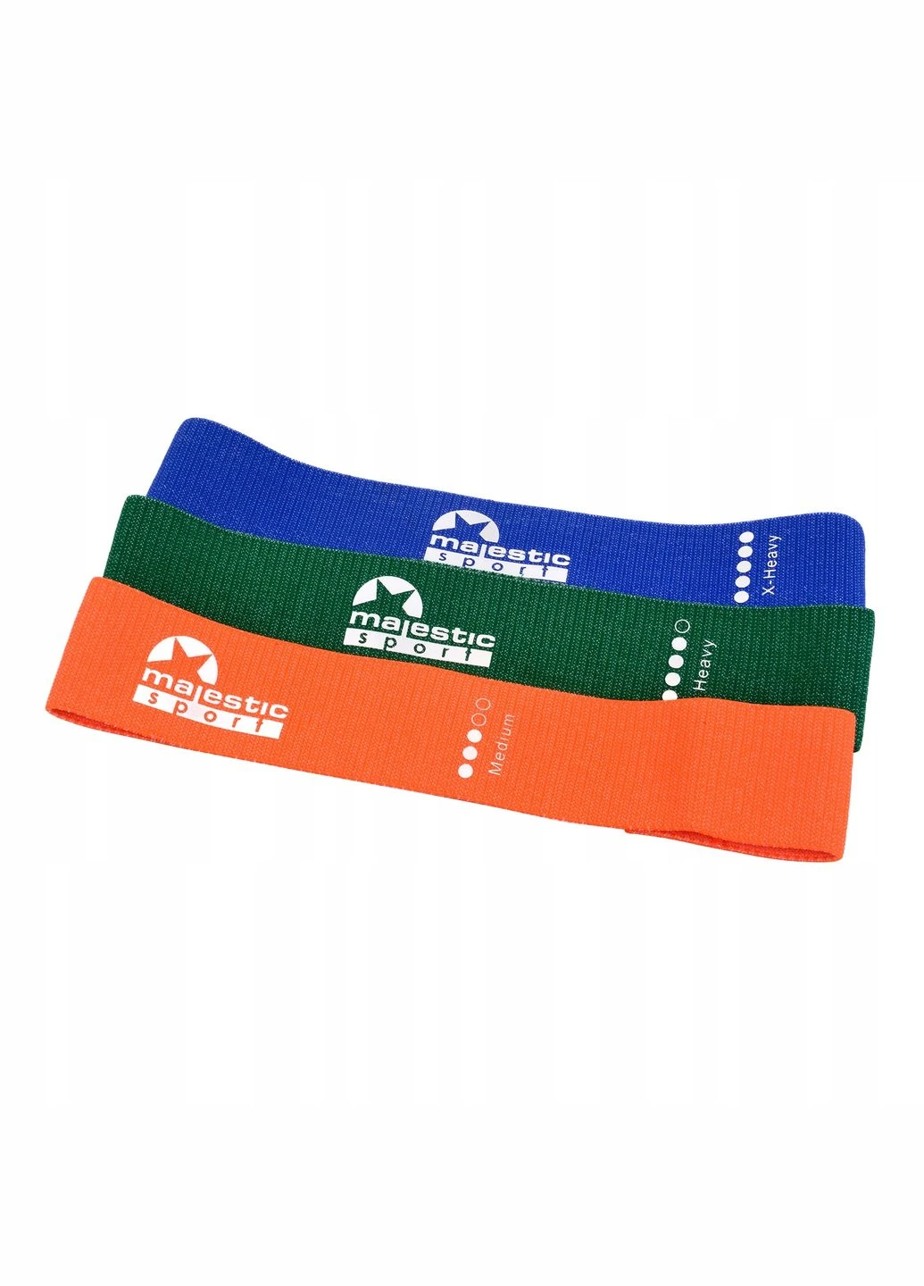 Резинки для фітнесу з тканини Loop Band набір 3 шт 1120 кг Majestic Sport M-LB-4607 (275654082)