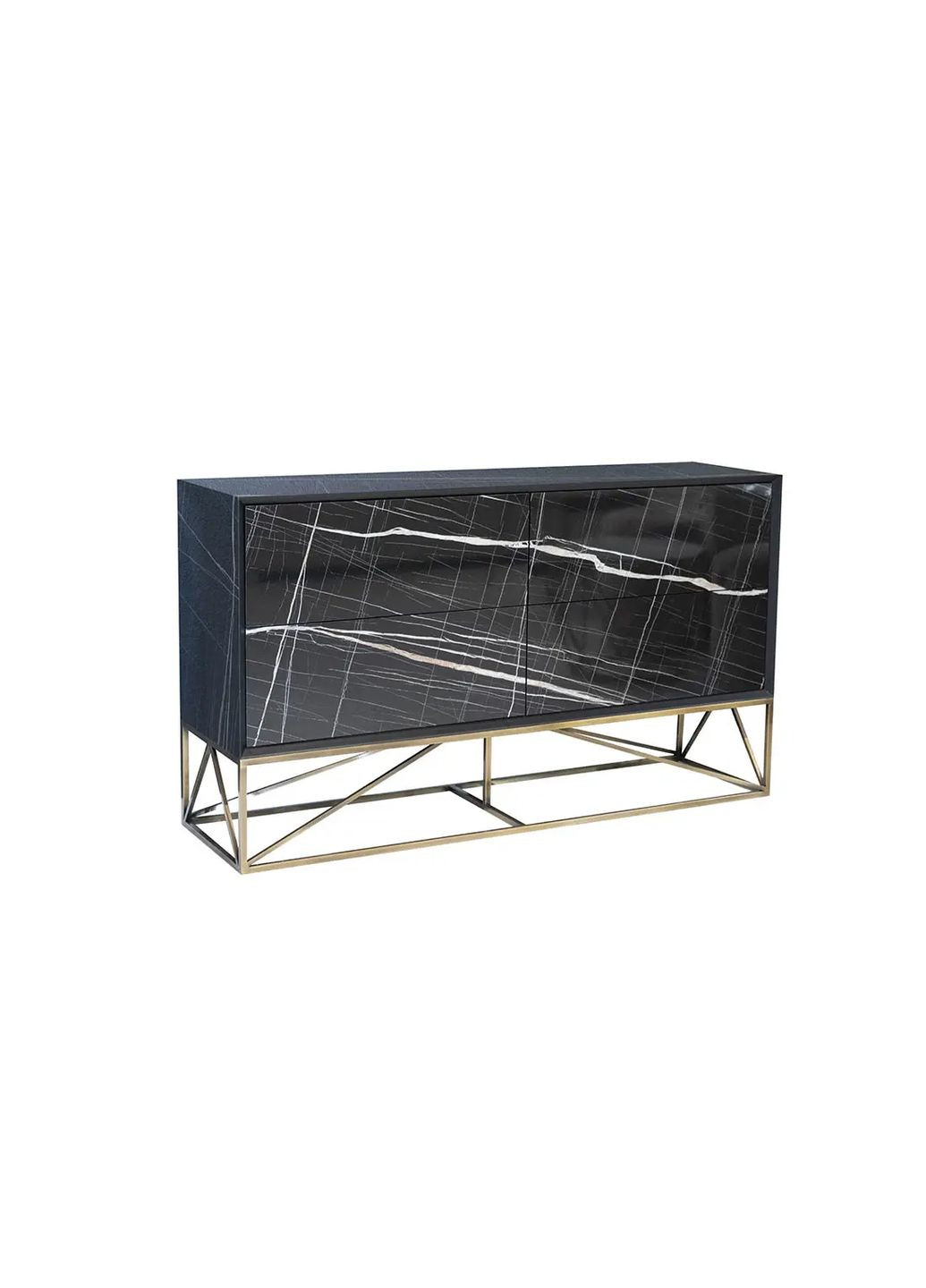 Комод Баттерфляй черный глянец Welovemebel (356683674)