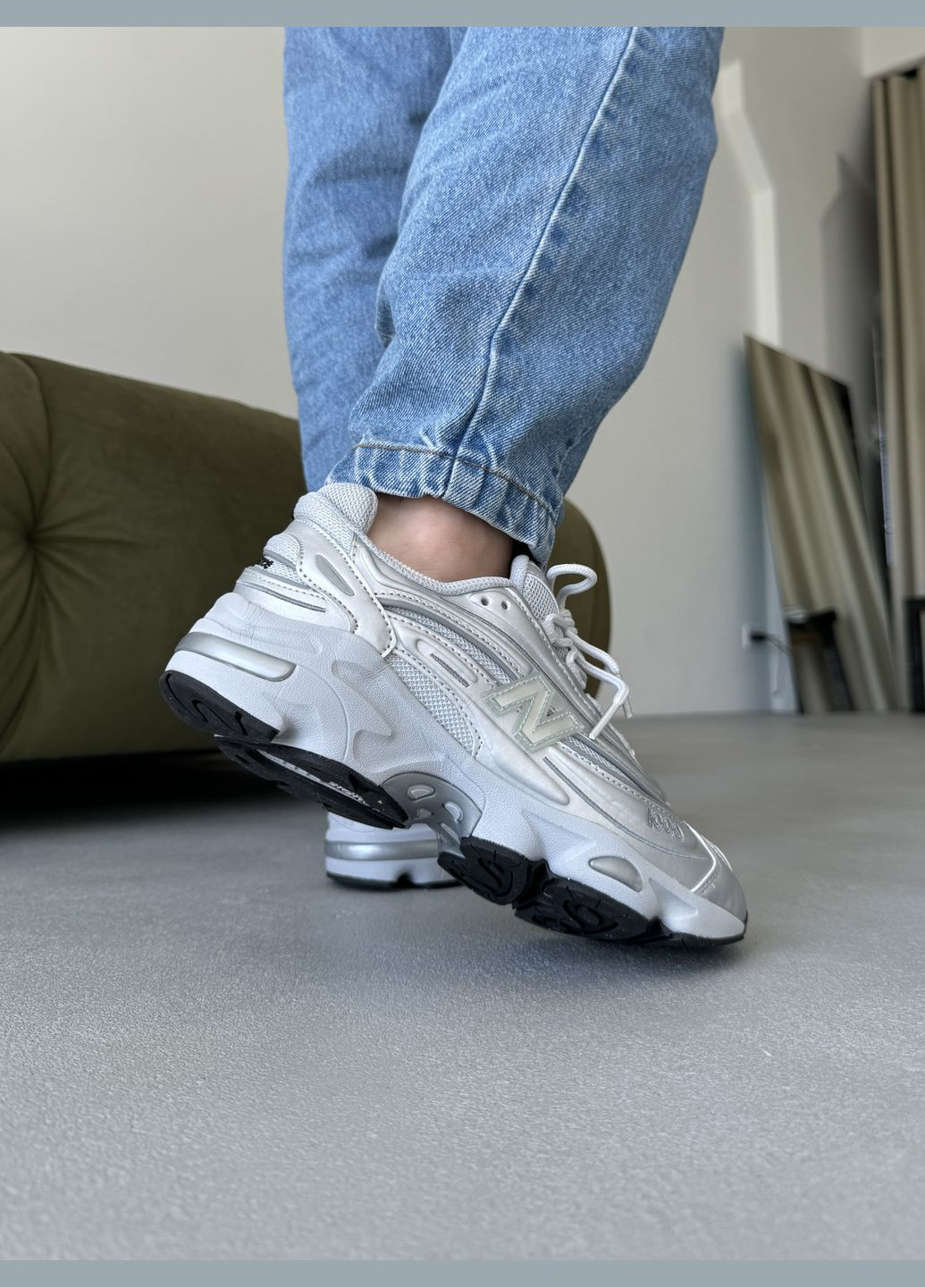 Сірі Осінні кросівки чоловічі і жіночі new balance 1000 grey | нью беланс 1000 сірі No Brand