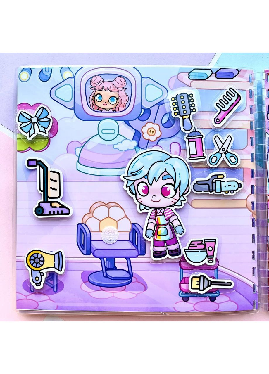 Avatar World «ГОРОДКО МОДНИЦ» книга на липучках No Brand (365762378)