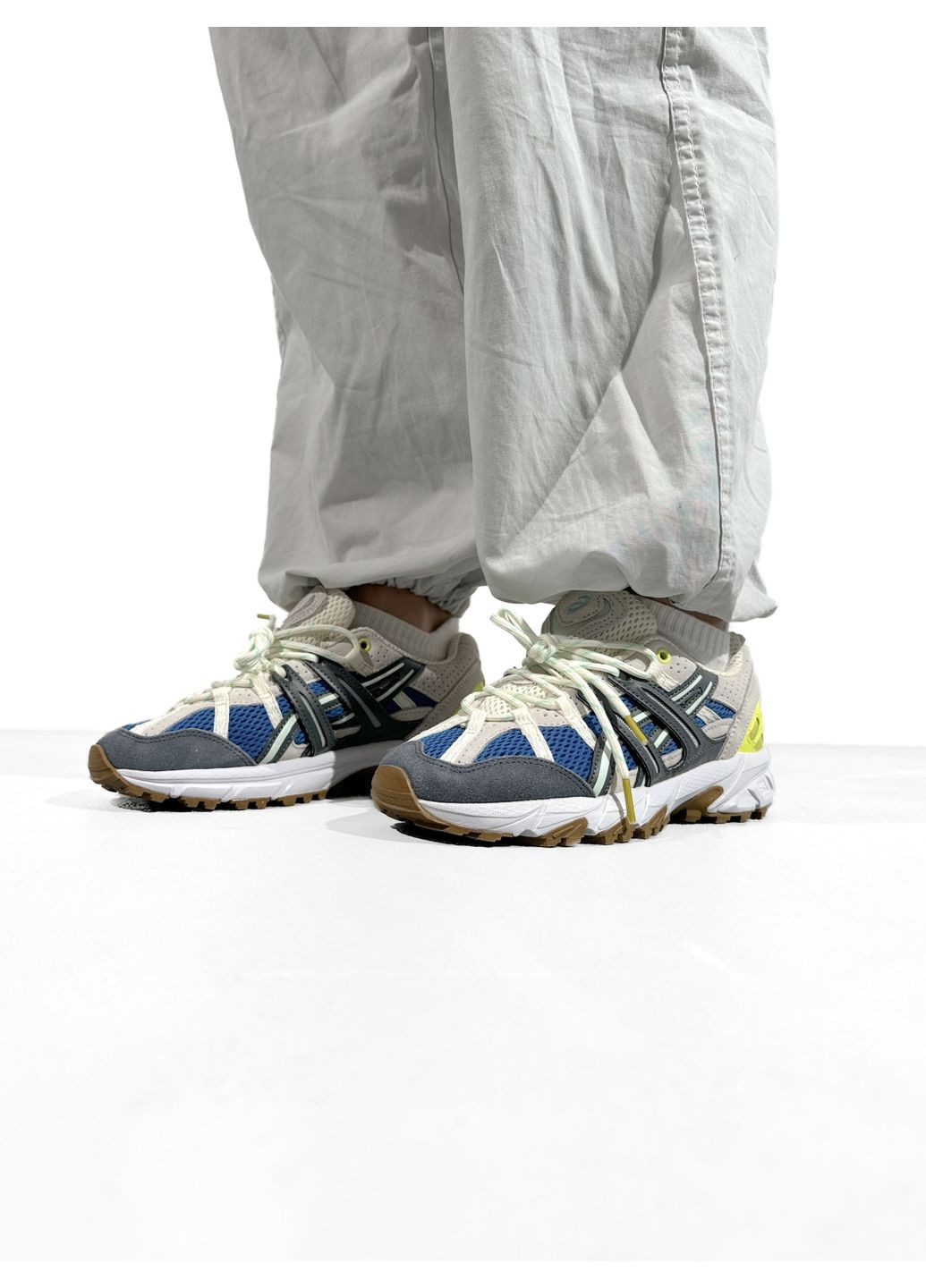 Кросівки жіночі Asics Gel-Sonoma 15-50 beige blue yellow | Асікс Гель-Сонома 15-50 бежеві сині жовті No Brand бежеві демісезони (316507787)